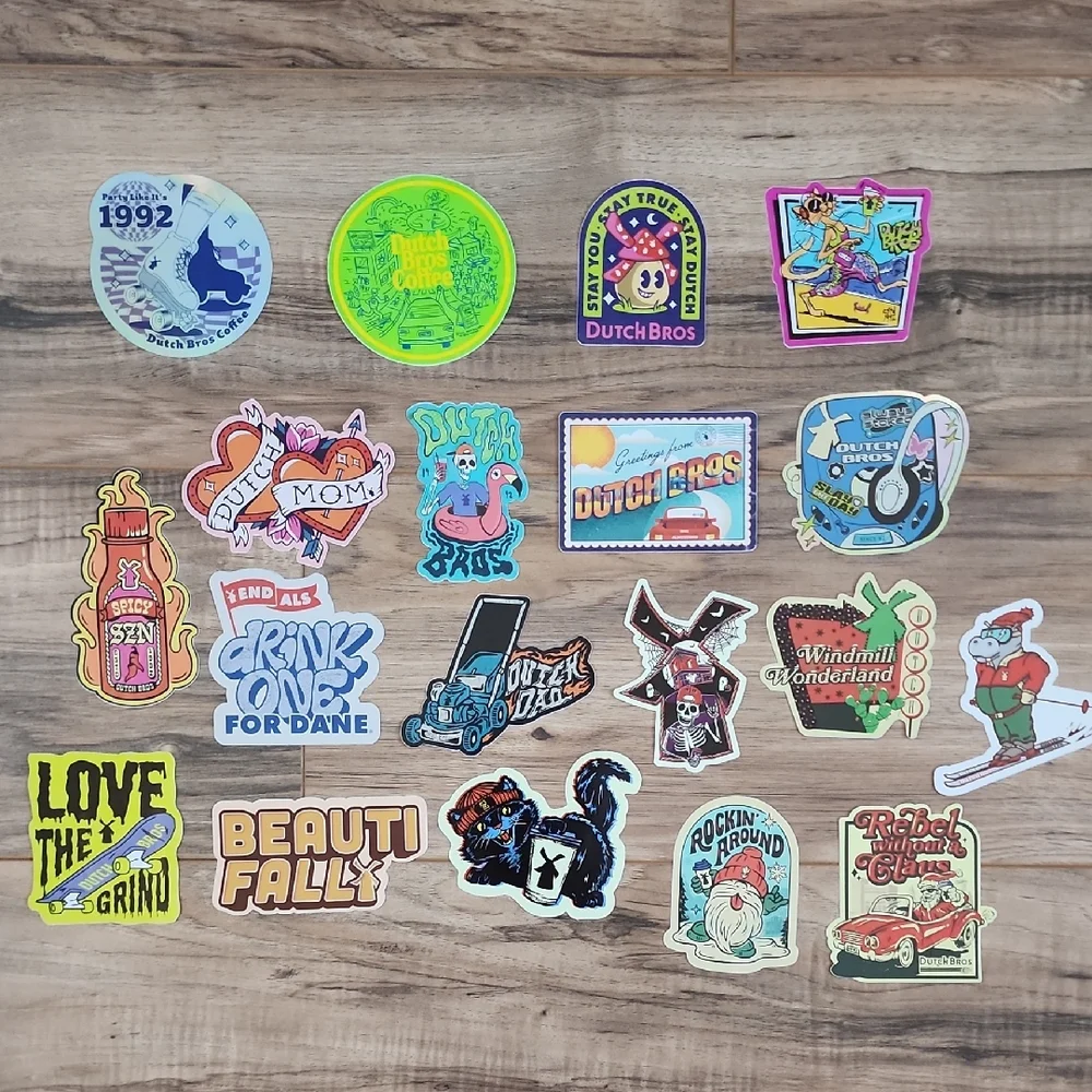 Dutch Bros 2023 Sticker Set - Picture 2 of 3